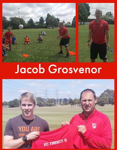 Jacob Grosvenor, new coach and player